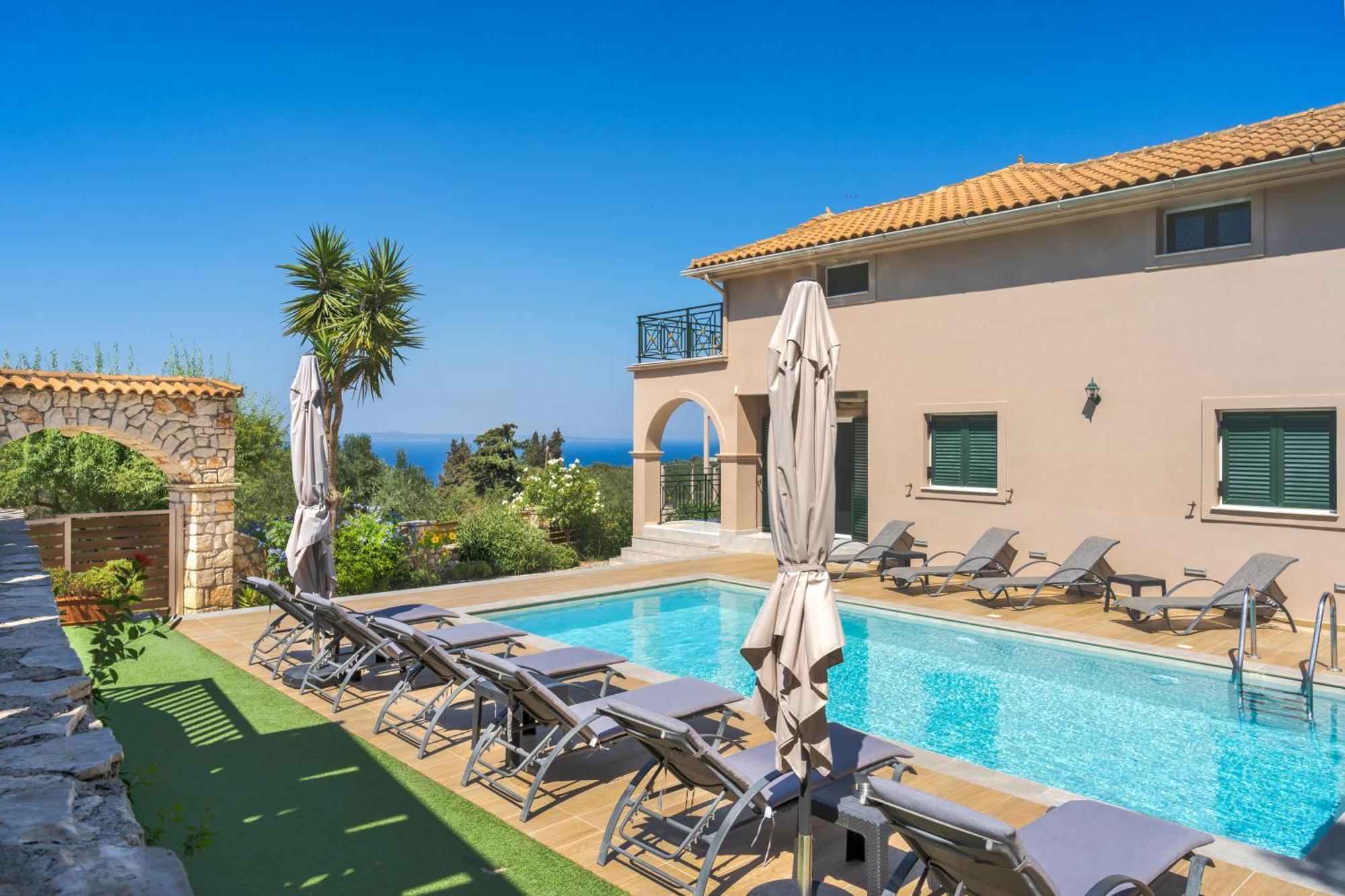 Andromeda Villa Vasilikí Buitenkant foto